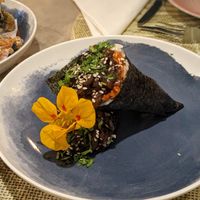 Temaki de jaca at Rotas da Ilha Verde in Sao Miguel