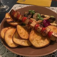 tofu dish  at Rotas da Ilha Verde in Sao Miguel