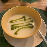 Cauliflower soup   at Rotas da Ilha Verde in Sao Miguel