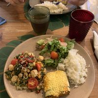 Zucchini cannelloni and crunchy salad   at Rotas da Ilha Verde in Sao Miguel