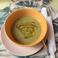 Zucchini Soup  at Rotas da Ilha Verde in Sao Miguel