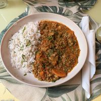 Lentil curry  at Rotas da Ilha Verde in Sao Miguel