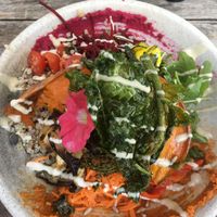 Rainbow salad  at Garden Grub Cafe in Wingham