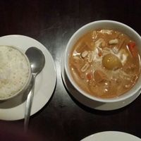 massaman curry with rice at PingAn Veggie Time in Bowden