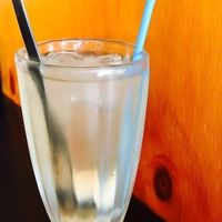 Lychee soda at PingAn Veggie Time in Bowden