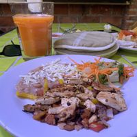 Tofu a la mexicana   at El Jardin Buffet Nutricional Vegetariano in Guadalajara