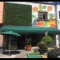 Street view - very cool. :) at El Jardin Buffet Nutricional Vegetariano in Guadalajara