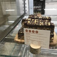 Snickers bar  at Tökmag Vegan Street Food in Budapest