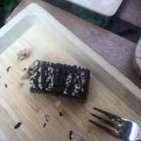 Snickerscake at Tökmag Vegan Street Food in Budapest