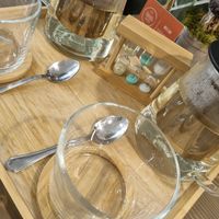 Tea at Tökmag Vegan Street Food in Budapest