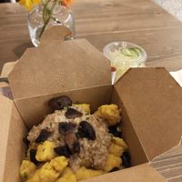 Sztrapacska at Tökmag Vegan Street Food in Budapest