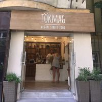 shop front  at Tökmag Vegan Street Food in Budapest