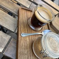 Americano  at Tökmag Vegan Street Food in Budapest