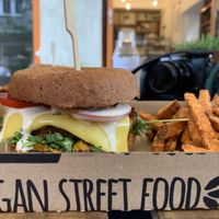 Just look at this! at Tökmag Vegan Street Food in Budapest