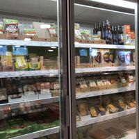 Meat and cheese alternatives  at Biofeld - Atzgersdorfer Str. in Vienna