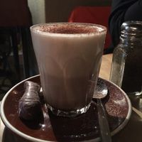tiny hot chocolate at C1  at C1 Espresso in Christchurch