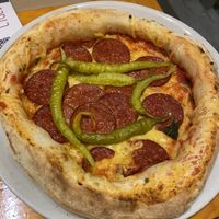 Pepperoni pizza at Pizzi & Dixie in Madrid