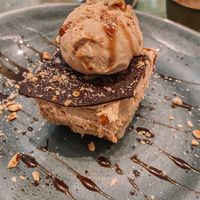 Ferrero rocher cake must try!!! at Pizzi & Dixie in Madrid