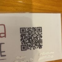 Uses primarily virtual menus, that’s reducing paper trash. ￼  at Pizzi & Dixie in Madrid