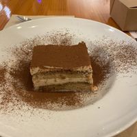 This is the tiramisu that I am raved about! The appearance, texture, and taste all rivals the original tiramisu recipe. I may not leave Madrid!  at Pizzi & Dixie in Madrid