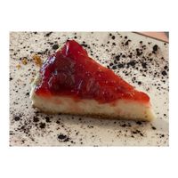 Strawberry Cheesecake  at Pizzi & Dixie in Madrid