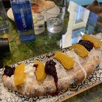 Calzone dulce 🍫  at Pizzi & Dixie in Madrid