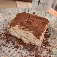 Tiramisu at Pizzi & Dixie in Madrid