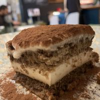Tiramisu  at Pizzi & Dixie in Madrid