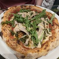 Mortadella Pizza at Pizzi & Dixie in Madrid