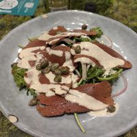 Vitello Tonata Salad at Pizzi & Dixie in Madrid