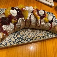 Calzone dulce   at Pizzi & Dixie in Madrid