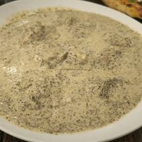 Raviolis de hongos at Pizzi & Dixie in Madrid