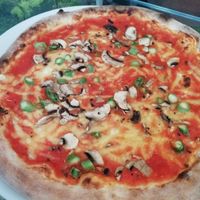 Pizza of the day at Pizzi & Dixie in Madrid