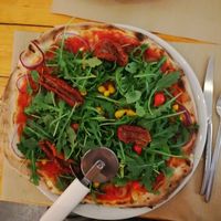 Dixie pizza at Pizzi & Dixie in Madrid