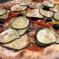 Pizza hortelana  at Pizzi & Dixie in Madrid