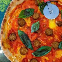 Beyond Sausage Pizza. at Pizzi & Dixie in Madrid