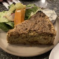 Cashew quiche   at Bana in Tel Aviv