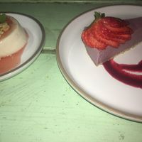 Yummy desserts at Bana in Tel Aviv