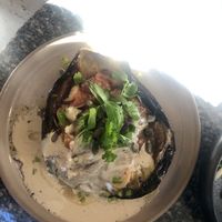 Eggplant  at Bana in Tel Aviv