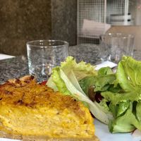 Quiche at Bana in Tel Aviv