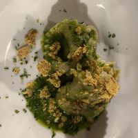 House made tortelloni  at Vegan Agrivilla I Pini in San Gimignano