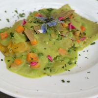 Ravioli   at Vegan Agrivilla I Pini in San Gimignano