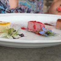 Cheescake  at Vegan Agrivilla I Pini in San Gimignano