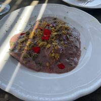 Ravioli  at Vegan Agrivilla I Pini in San Gimignano