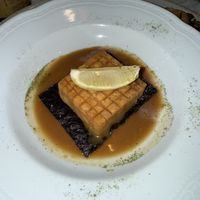 Lentil tofuu  at Vegan Agrivilla I Pini in San Gimignano