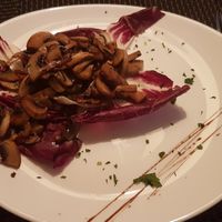 Entree: Sautéd mushrooms at Made in Sud in The Hague