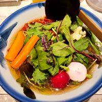 Vegan rainbow ramen at Afuri - Shibuya in Tokyo