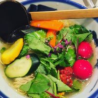 Vegan raman  at Afuri - Shibuya in Tokyo