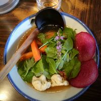 Vegan ramen at Afuri - Shibuya in Tokyo