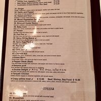 Tofu option on all main dishes   at Thai Villa  in Winter Park